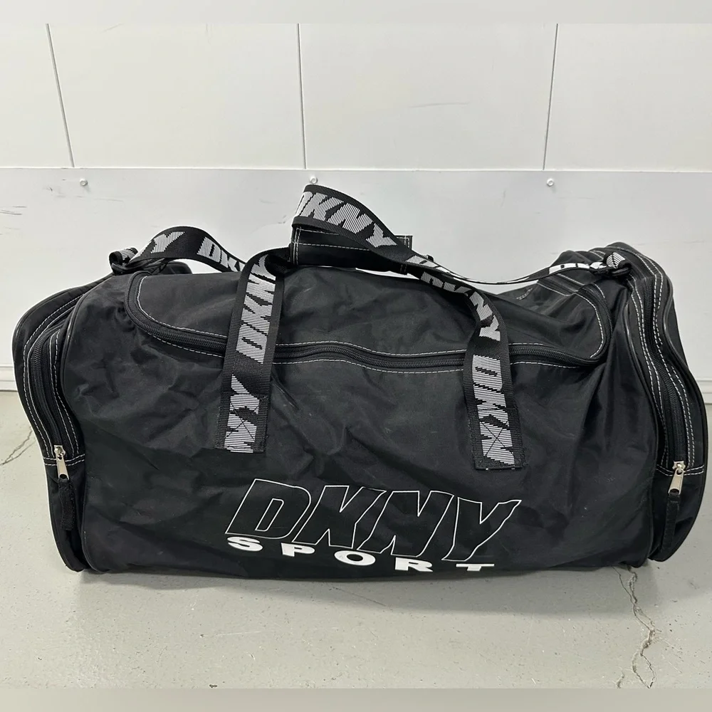 Vintage 24” DKNY Sport Duffel Bag